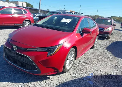 2020 Toyota Corolla Xle z USA, uszkodzony, nr VIN JTDFPRAE1LJ018624